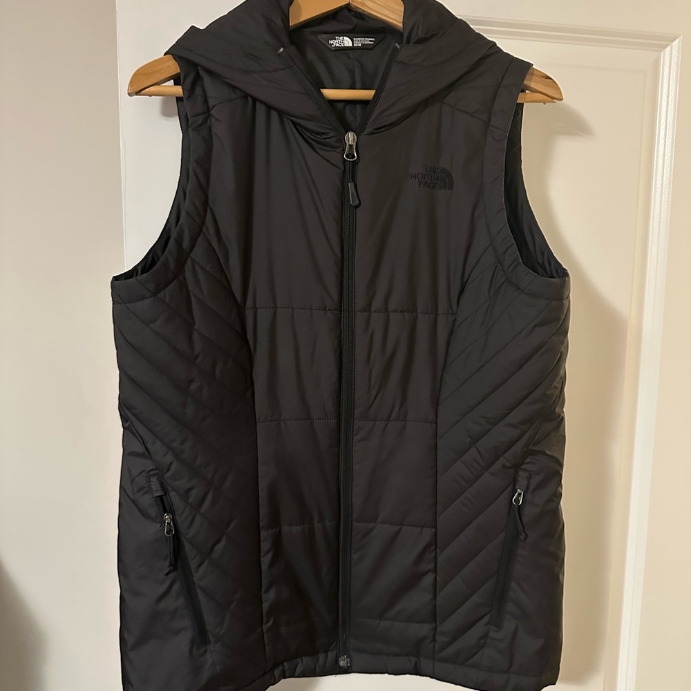 The North Face hooded vest